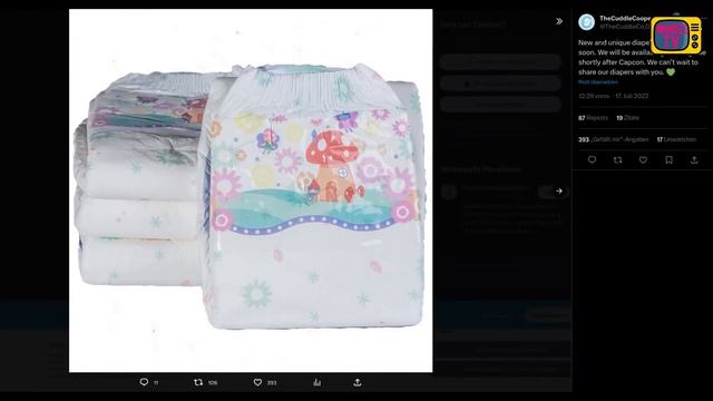 Fairyland: Erste Windel von The Cuddle Cooperative - Windel-News #9 смотреть онлайн