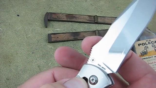 SOG Arcitech A01 Bone San Mai VG-10 360degree look смотреть онлайн