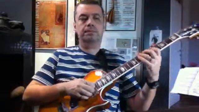 Balkan funky jazz, Roland Cube 40GX, Epiphone nighthawk TEST смотреть онлайн