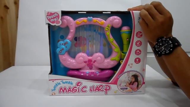 65133-Magic touch Harp with light and music смотреть онлайн