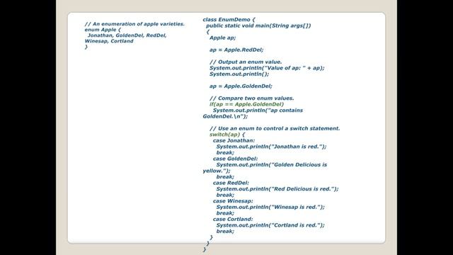 17. (2016) Enum . Перечисления. Перечисляемые типы данных. смотреть онлайн