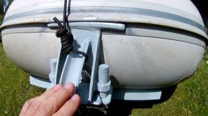 третье носовое транспортировочное колесо для лодки пвх