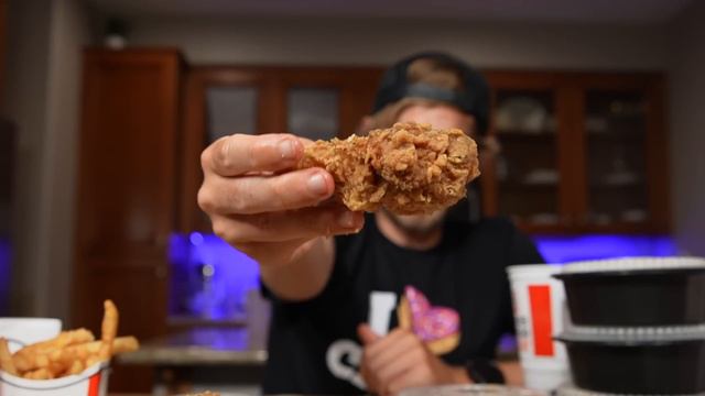 Eating EVERY Item On The KFC Menu!