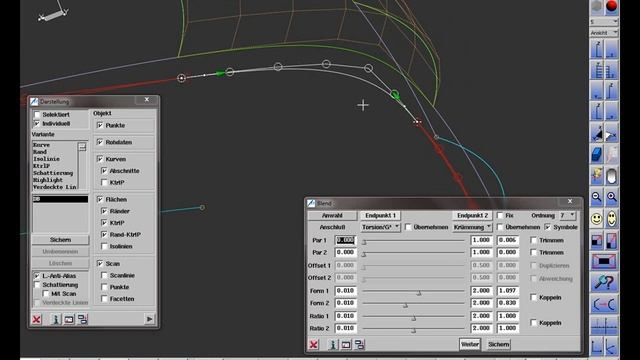 BMW-3 HOOD-Modeling (PART-6) mit ICEM SURF. смотреть онлайн