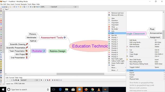 Draw Colorful Mind map Using "Freemind" смотреть онлайн