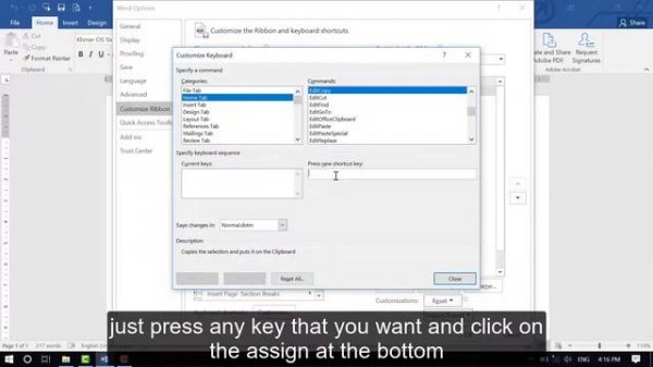 Ctrl C Ctrl V and Ctrl A not work in Windows 10 | How to solve Ctrl+C not work in MS.Word