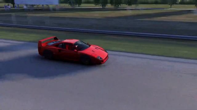 Ferrari F40 HD cinematic in Assetto Corsa смотреть онлайн