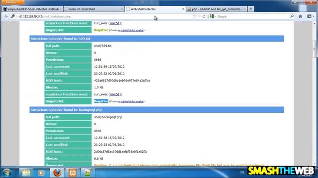 PHP Shells auf eigenem Server finden смотреть онлайн
