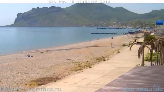 Веб камера 5 мая 2012 на Набережной в Коктебеле смотреть онлайн
