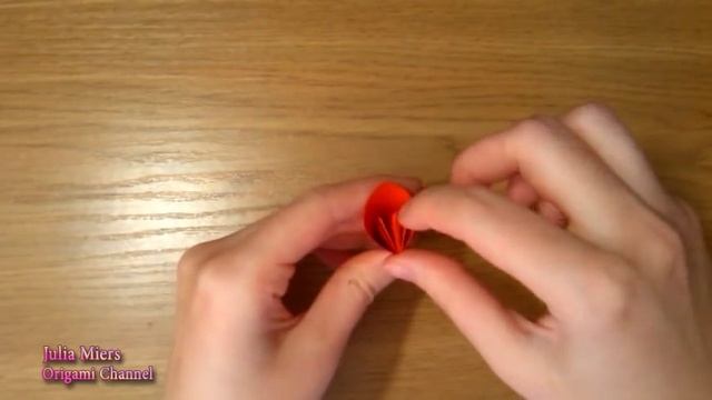 Как быстро сделать из бумаги цветок | EASY Origami Flower смотреть онлайн