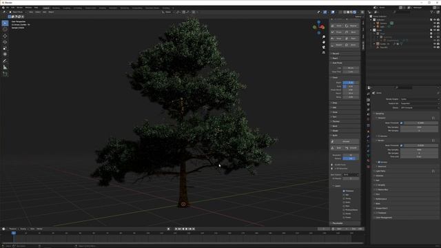How to grow trees in Blender, with the Grove. смотреть онлайн