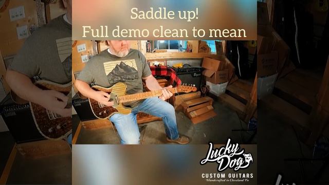 Saddle up! Clean to mean demo of this new Lucky Dog Evangelist смотреть онлайн