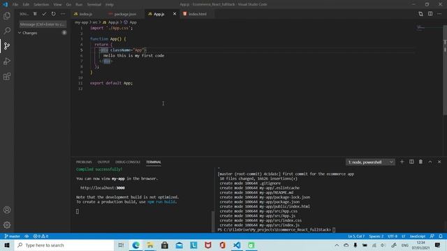 6-Configuring Git on your PC & project initial structure смотреть онлайн