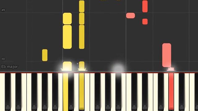 Blake Shelton - She's got a way with words (Piano sheet & Synthesia) смотреть онлайн