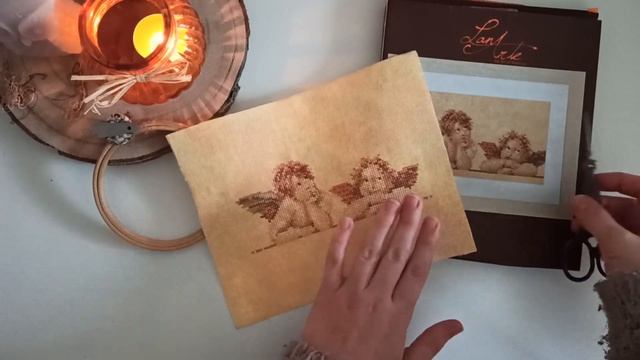 Вышивка крестом [13 осенних стартов] #11 Ангелы от Lanarte смотреть онлайн