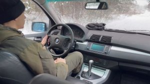 Обзор BMW X5 E53 Агрессор на дороге