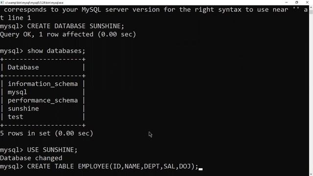 Introduction of SQL Part 1 смотреть онлайн