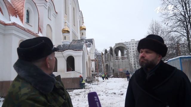 Храм в честь святой Блаженной Матроны Московской смотреть онлайн