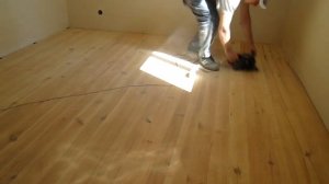 Шлифовка деревянного пола своими руками