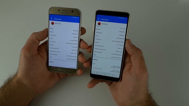 Сравнение Galaxy A8 (2018) и Galaxy A5 (2017) / Арстайл / смотреть онлайн