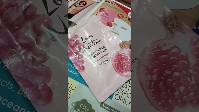 reviews oriflame Love nature face sheet mask.... смотреть онлайн