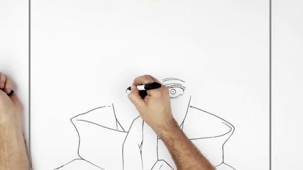 How To Draw Gojo Domain Expansion | Step By Step | Jujutsu Kaisen Shibuya