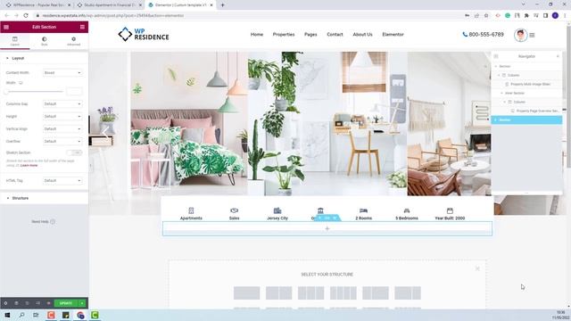 How to create the Property Custom template V1 from WP Residence-Main Demo смотреть онлайн