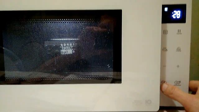 Отключение звука микроволновки LG MS23M38GIH смотреть онлайн