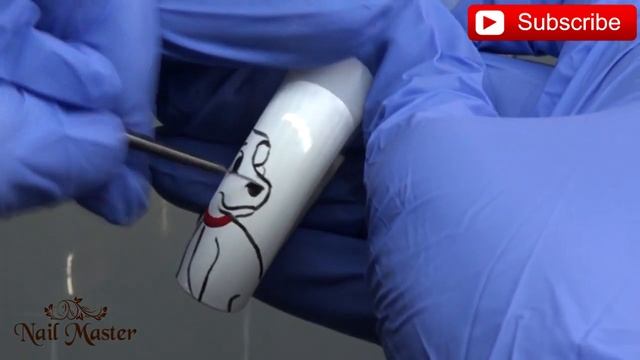 Dolmatians disney cartoons nail art - Долматинцы рисуем дизайн маникюра мультики смотреть онлайн