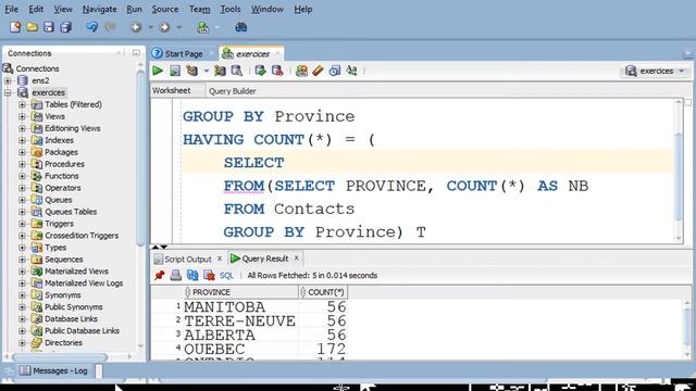 SQL GROUP BY avancé смотреть онлайн