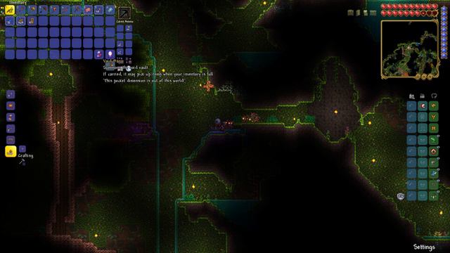 Terraria, craft Void Bag! смотреть онлайн
