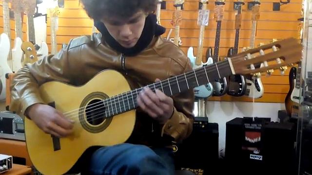 Fabio Picca trying out guitars Denmark St 05 15/01/23 смотреть онлайн