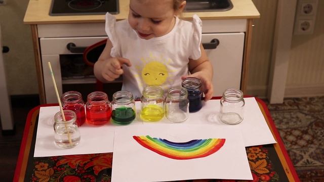 СМЕШИВАЕМ ЦВЕТА-?КРАСНЫЙ, ?ЖЕЛТЫЙ, ?СИНИЙ смотреть онлайн