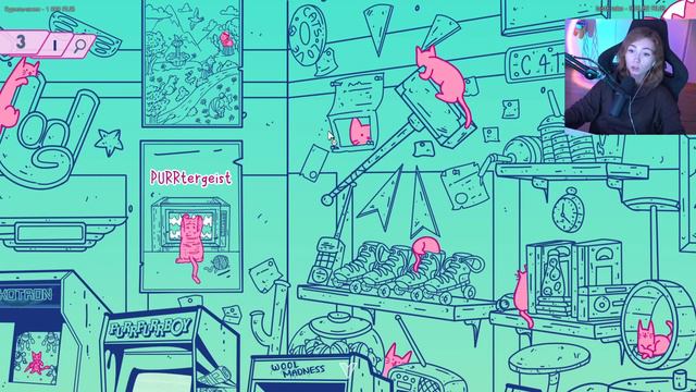 ИЩЕМ КОТИКОВ • AN ARCADE FULL OF CATS • ПРОХОЖДЕНИЕ ИГРЫ НА СТРИМЕ смотреть онлайн