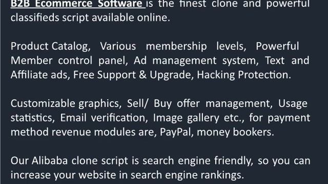Buy and Sell PHP Script | B2B Ecommerce Software смотреть онлайн