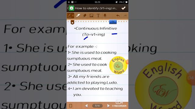 || How to identify #(v1+ing) in different forms|| exclusive grammar by #english wizard englishwizar смотреть онлайн