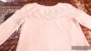 Как покрасила  вязаный джемпер?