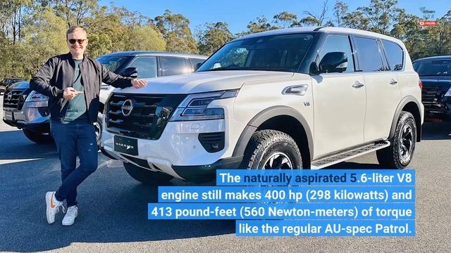 2024 Nissan Patrol Warrior Quietly Debuts With Lifted Suspension смотреть онлайн