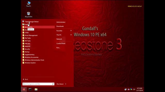 Gandalf Windows 10 PE Bootable USB (Installation Guide) 2019