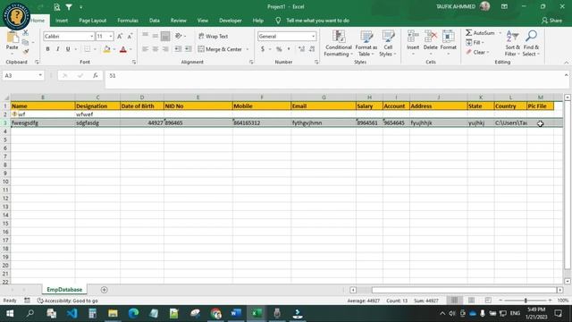 Excel vba bangla tutorial | Employee database form in excel vba | Excel data entry form in bangla смотреть онлайн