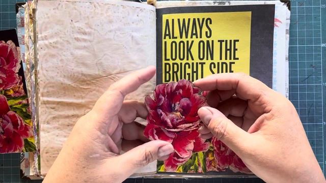 Page 5 - Postcards And Fussy Cutting Pockets In My “FABULOUS” Junk Journal