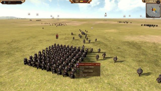 THE BATTLE FOR MIDDLE EARTH! - Dawnless Days Total War Multiplayer Battle смотреть онлайн