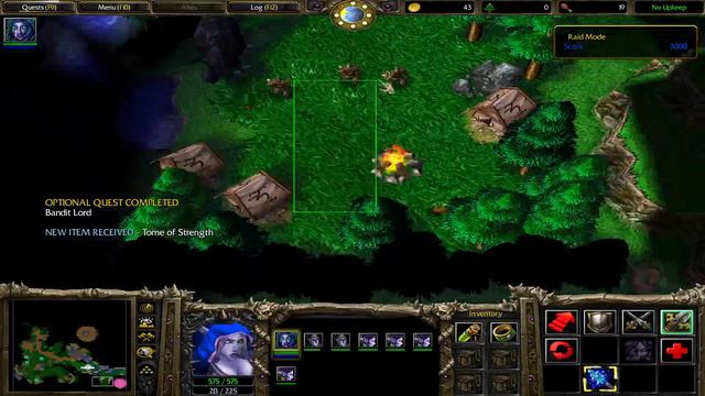 Warcraft III The Scourge of Lordaeron Raid Mode (Shandris testing) смотреть онлайн