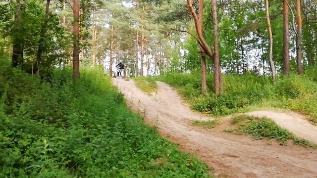 Электросамокат в лесу kugoo G booster смотреть онлайн