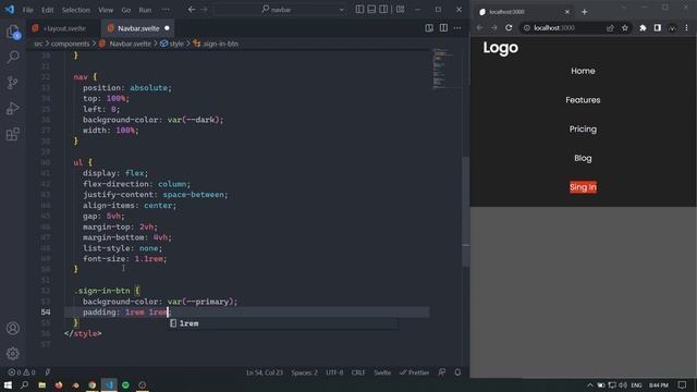 Building a Responsive Menu in SvelteKit - 1 смотреть онлайн