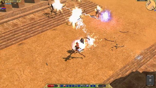 Titan Quest прохождение - Паладин #14 (Воздух + Защита) Египет Легенда смотреть онлайн