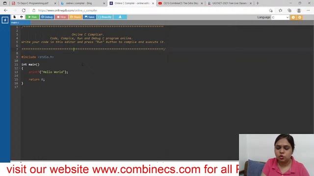 C Programming Tutorials for Beginners| 5 Days Free Experiential Learning C Language L1 Rashmi Prabh смотреть онлайн