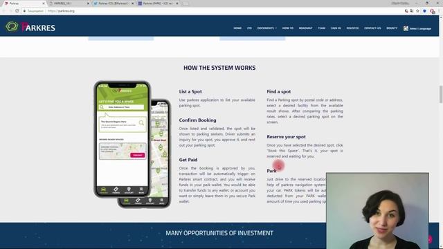 Parkres - система бронирования парковки смотреть онлайн