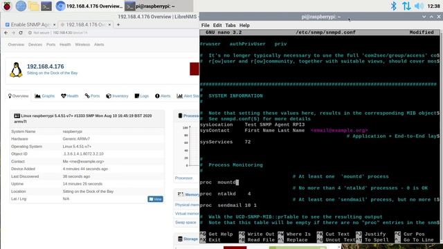 Enable the SNMP Agent on Raspberry Pi смотреть онлайн