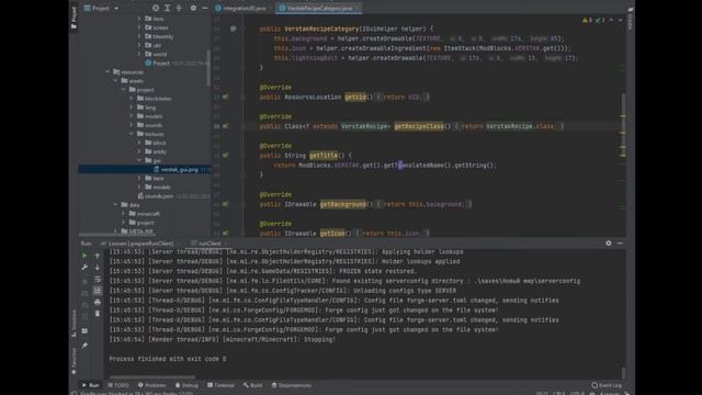 Урок по созданию модов FORGE 1 16 5 #34 Интеграция с JEI смотреть онлайн